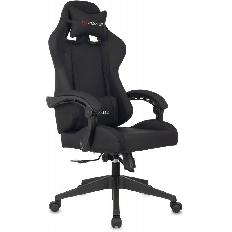 Кресло игровое Zombie Predator черный Neo Black крестов. пластик главное фото