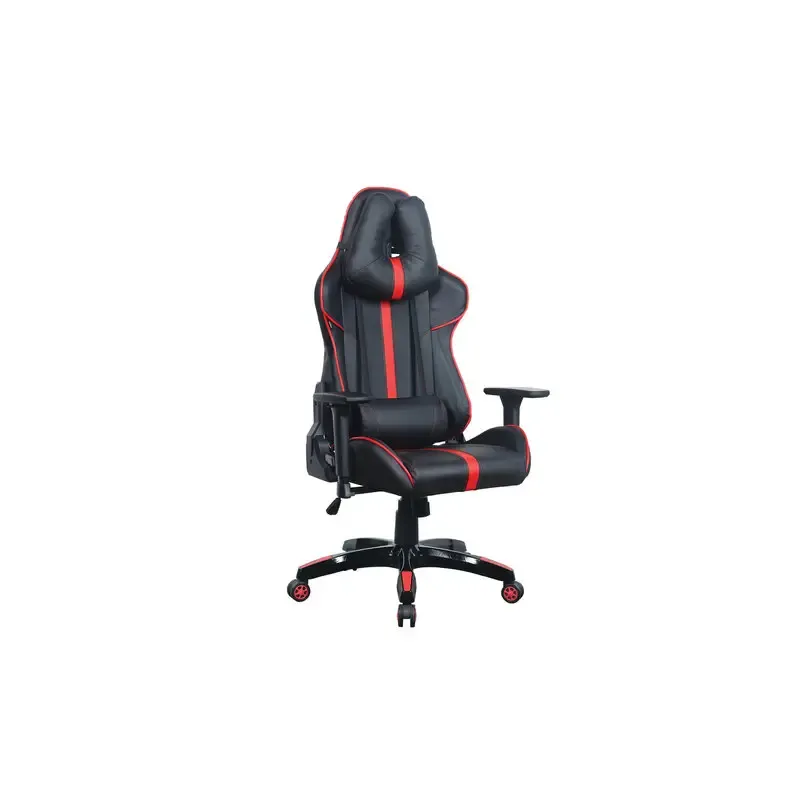 Игровое кресло  "GT Carbon GM-120", две подушки, экокожа, черное/красное, 531931 главное фото