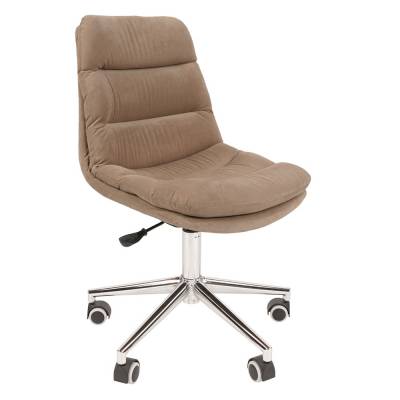 Кресло Chairman 115 Home (темно-бежевый текстиль)